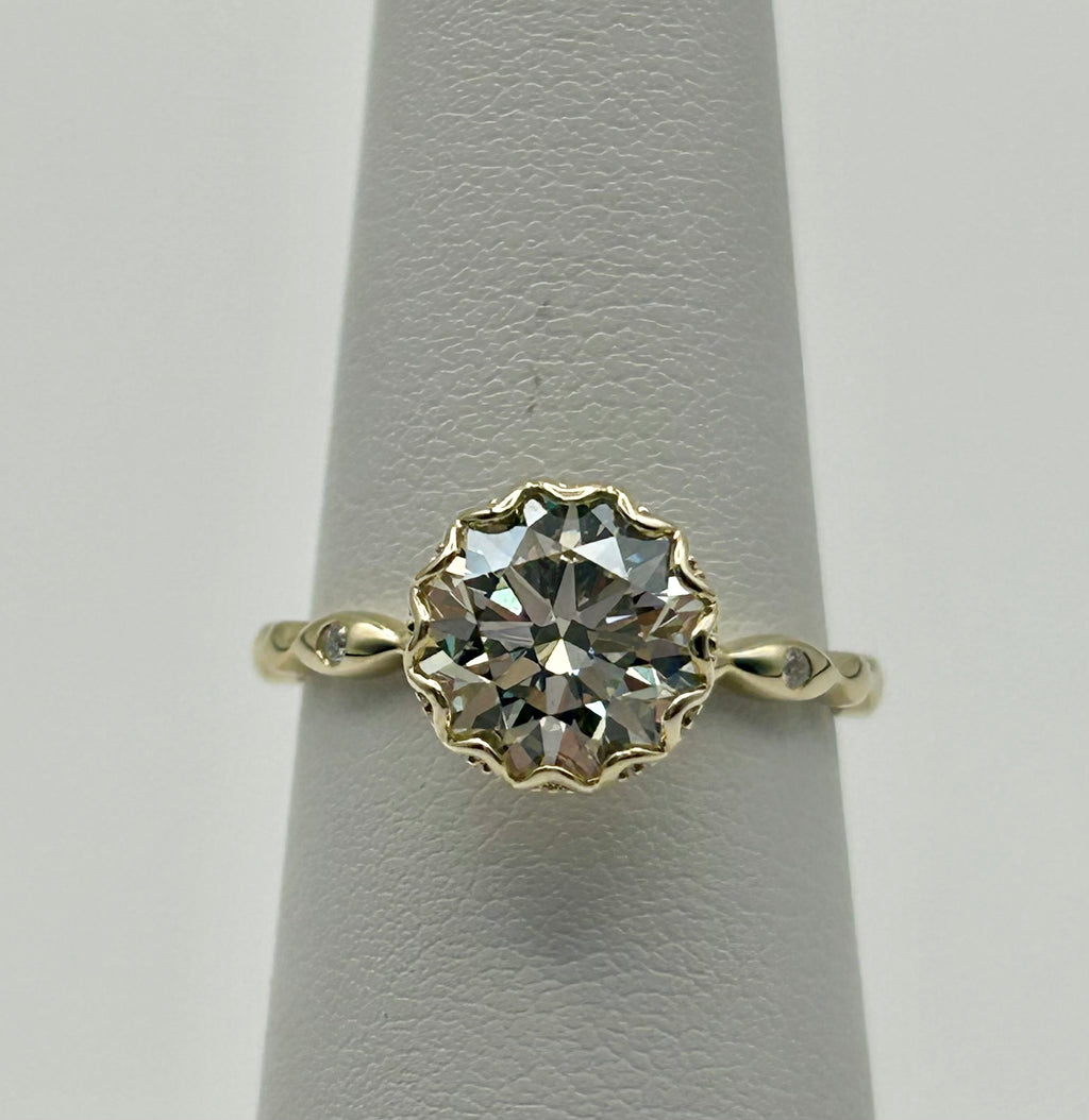 2.06 CT Lab-Grown Diamond Ring | VS2 Clarity
