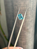 Emerald-Cut Blue Lab Sapphire – 2.6ct (7×9mm)