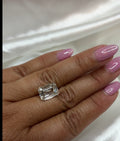 7.07 CT Emerald Cut Lab Grown Diamond – G Color, VVS2 Clarity | IGI Certified