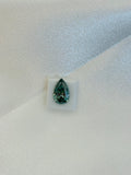 3.02 CT Fancy Vivid Green Pear Lab-Grown Diamond | IGI Certified