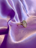 The Delilah | Signature Oval Bezel Lab Diamond Ring