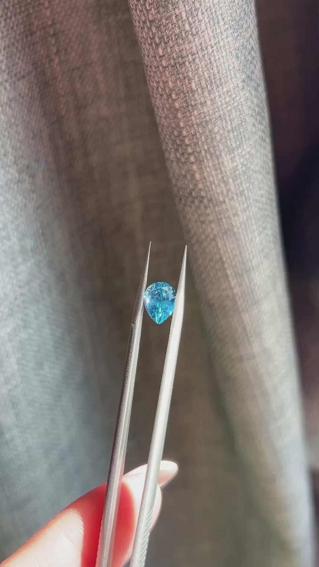 Pear-Cut Blue Lab Sapphire – 2.3ct (7×9mm)