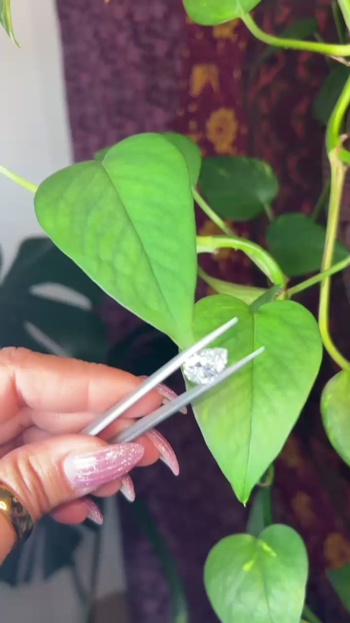4.10ct Pear Shape Lab Diamond E Color VS1 Clarity